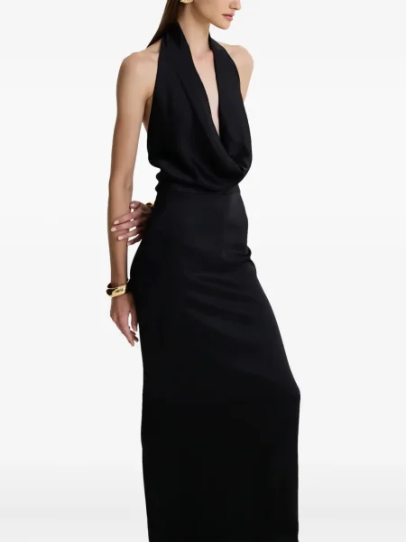 Rochie maxi Moos Studio de costum negru
