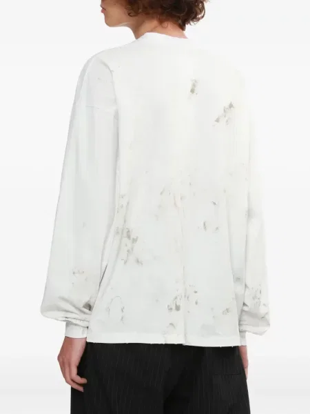 Tricou Doublet teddy lung alb