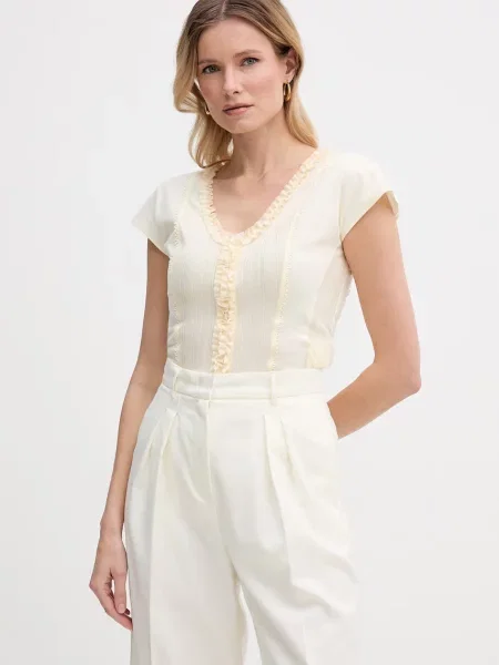 Max&Co. bluzka MCOGESTRO żółta