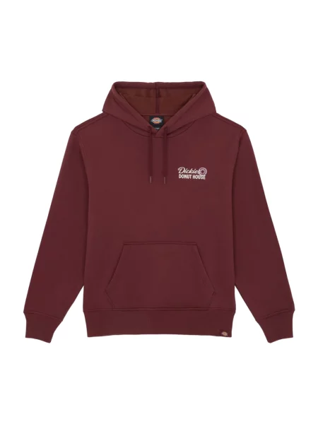 Bluza z kapturem Dickies czerwona