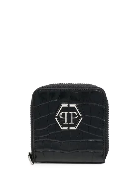 Portofel Philipp Plein din piele negru