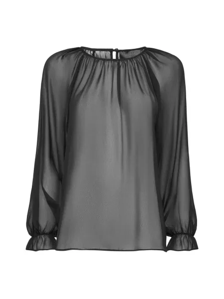 Bluzka Philipp Plein szyfonowa czarna
