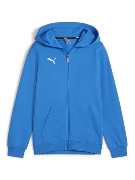 Bluza dla dzieci Puma teamGoal Casuals Hooded niebieska