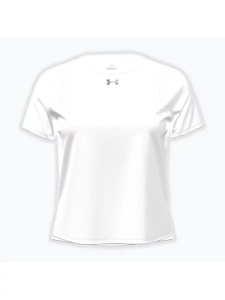 Tricou de alergare pentru femei Under Armour Velociti Pro white/white/black alb