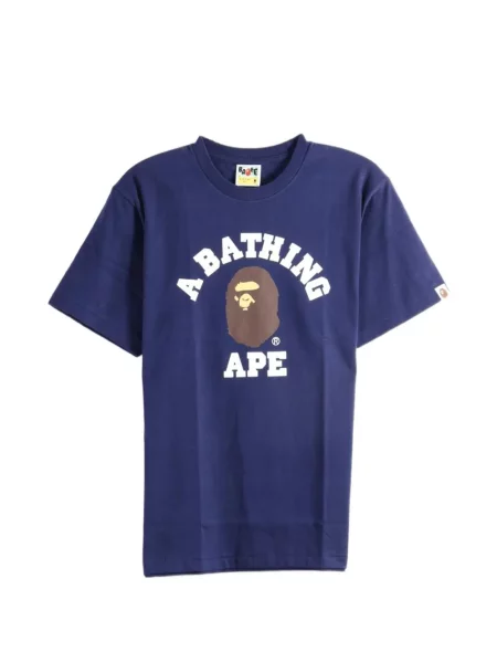 Tricou A Bathing Ape® cu imagine albastru