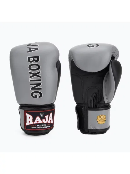 Rękawice bokserskie RAJA BOXING "Porshe Design" szare