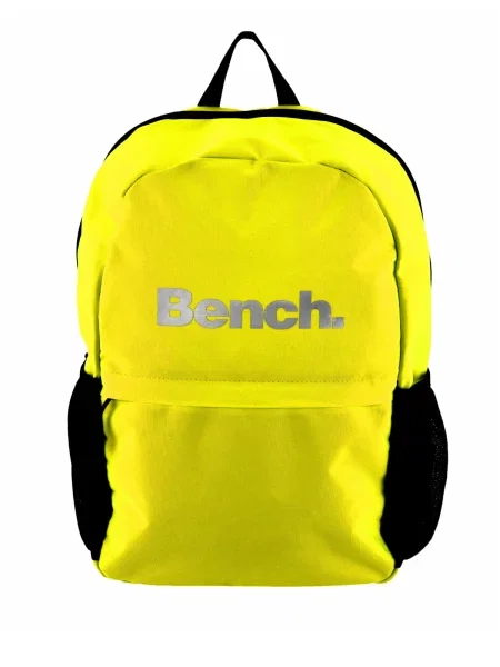 BENCH Rucsac galben neon / gri argintiu negru