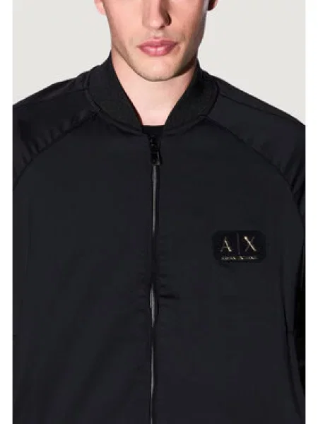 ARMANI EXCHANGE Demisezoninė striukė juoda