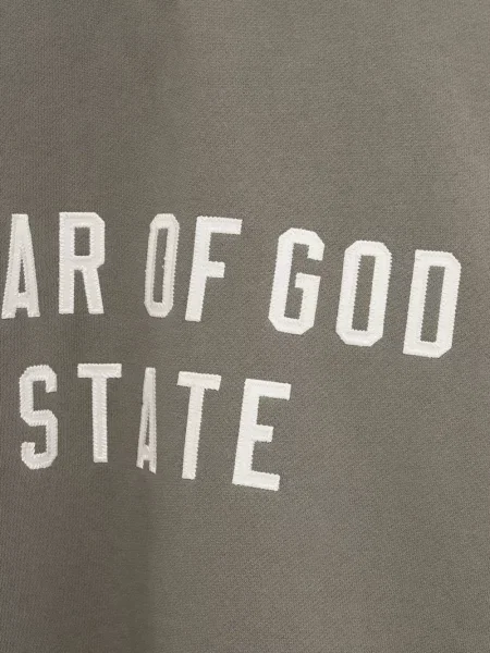 Φούτερ Fear Of God Essentials με κέντημα πράσινο