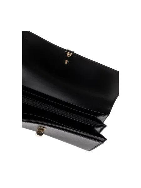 Portfel Furla elegancki skórzany czarny