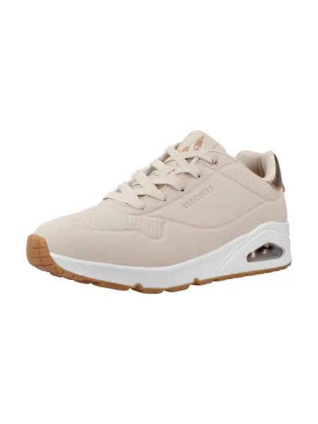 Sneakersy Skechers casual beżowe