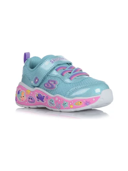 Gyerek félcipő Skechers kék