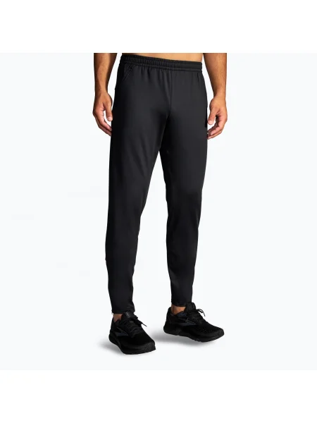 Мъжки панталони за бягане Brooks Spartan black черно