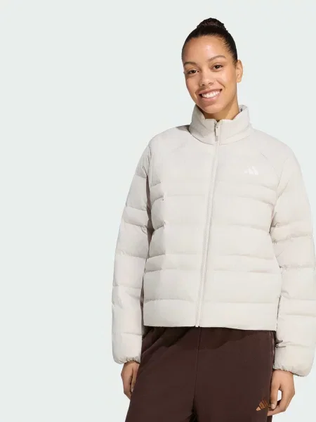 Демісезонна куртка adidas Adidas Essentials перероблений бежевий