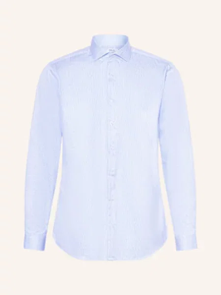 Paul Koszula Shaped Fit blau biała