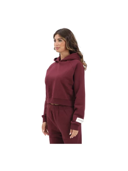Bluza z kapturem Hinnominate z kapturem czerwona