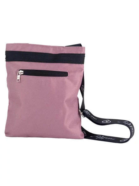 Torebka na ramię z regulowanym paskiem – Dusty Rose Meatfly różowa