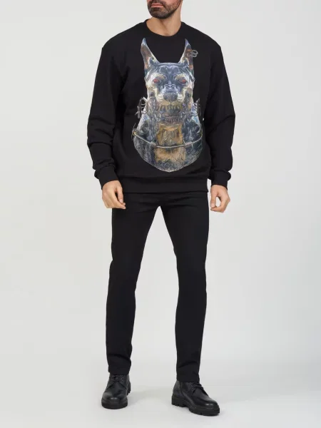 Свитер Philipp Plein черный