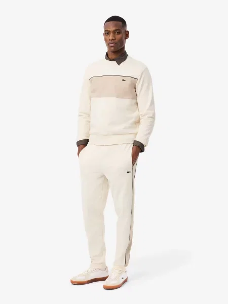 Спортивные штаны Lacoste бежевые