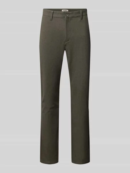 Spodnie o kroju slim fit z dodatkiem model MARK' Only & Sons