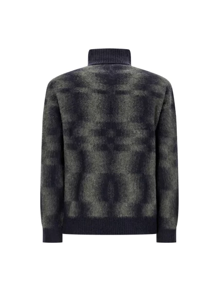 Sweter z golfem Piacenza 1733 do golfa niebieski