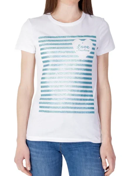 Tricou Love Moschino alb