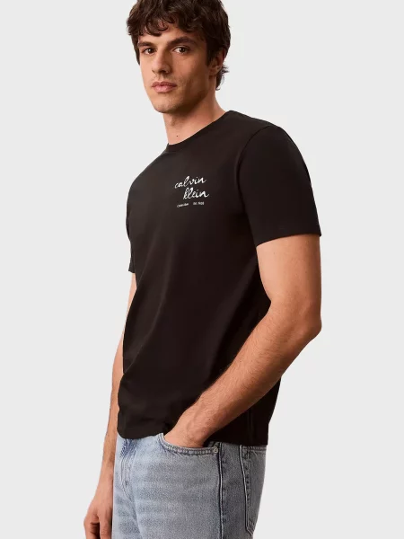 Футболка Calvin Klein Jeans чорна