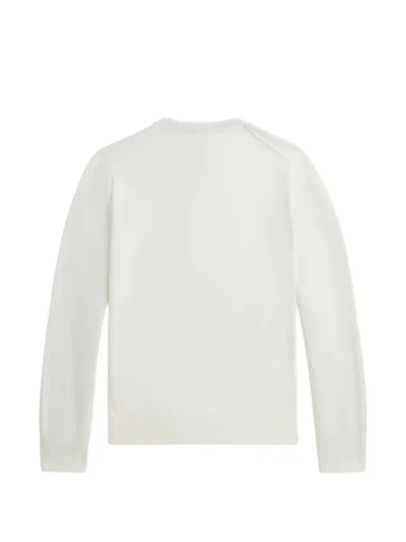 Sweter dziecięcy Polo Ralph Lauren biały