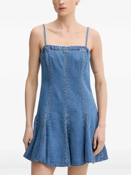 Cămașă de blugi Levi's® cu talie înaltă albastru