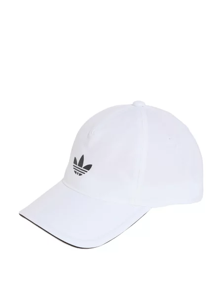 ADIDAS PERFORMANCE Sportovní kšiltovka černá bílá