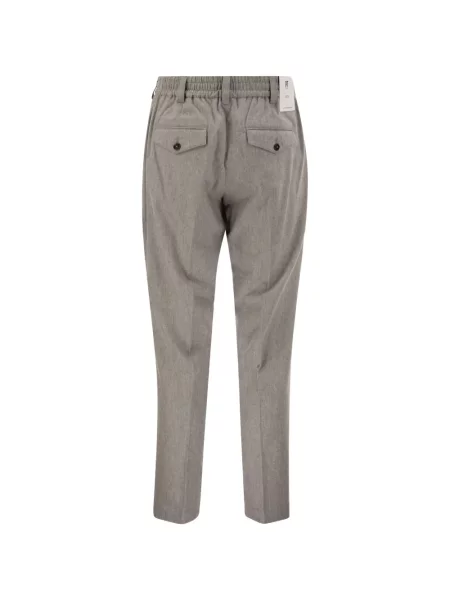Pantaloni Pt Torino fără toc conici gri