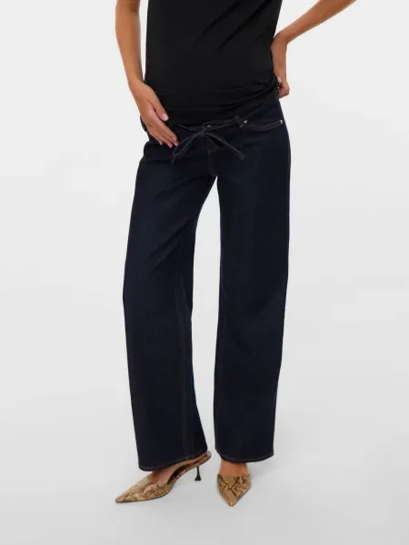 Vero Moda Maternity Jeans VMMTESSA închis albastru