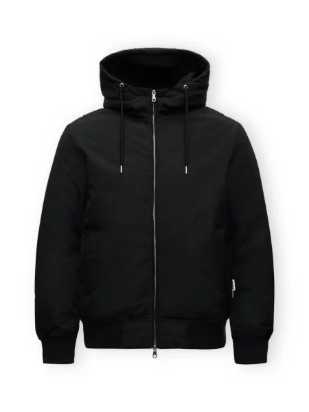 JACK & JONES Geacă de primăvară-toamnă JCOTRACE' negru