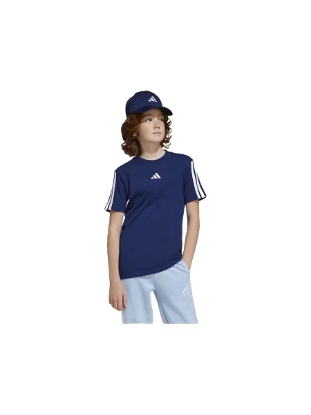 Scurt tricou Adidas cu mâneci scurte albastru