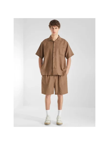 Bermudy Fendi brązowe