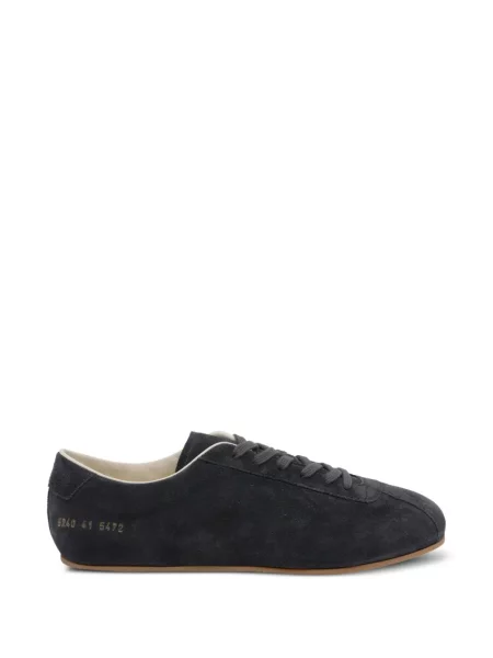 Sneakerși Common Projects din piele de căprioară gri