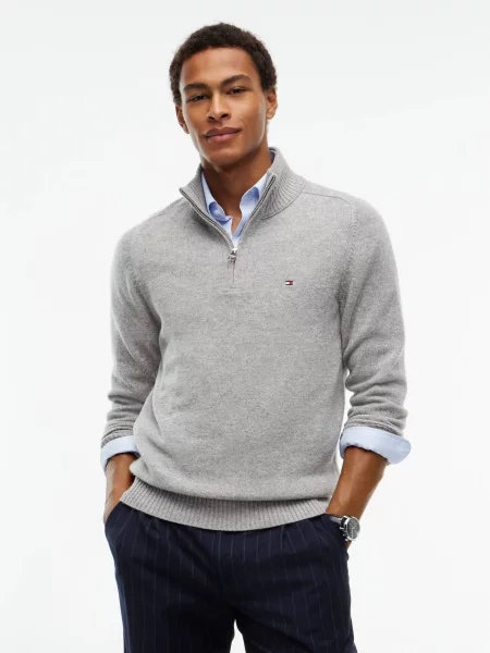Tommy Hilfiger De lână pulover gri
