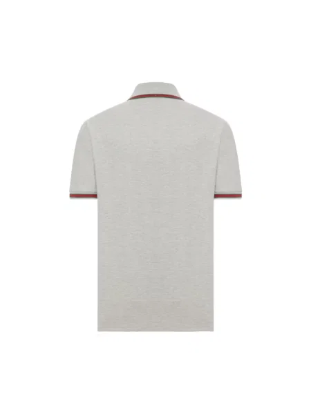 Koszulka polo Gucci z logo szara