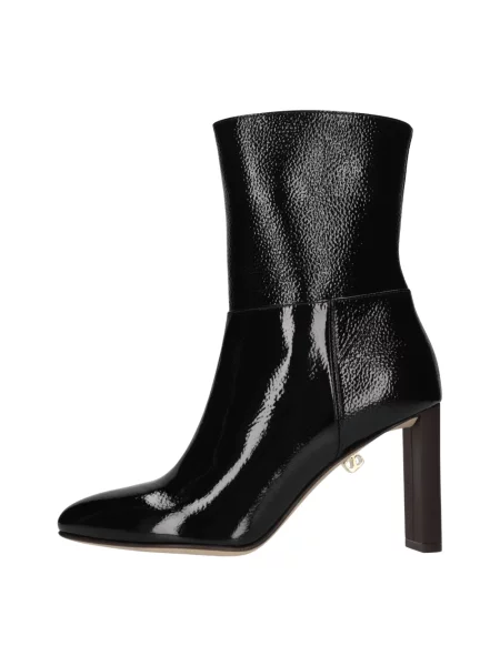 Buty do kostki Maison Skorpios skórzane czarne