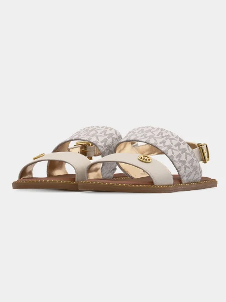 Michael Kors Kids Sandále JAGGER MAXSON II / tmavohnedá béžová
