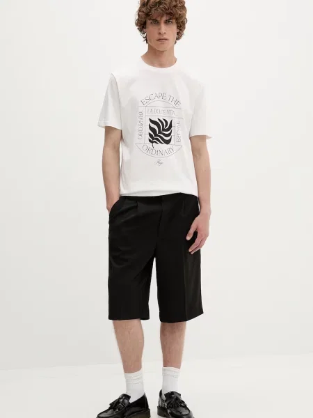 Tricou polo Hugo bej