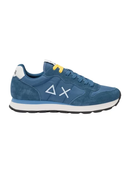 Buty do biegania Sun68 casual do biegania z logo niebieskie