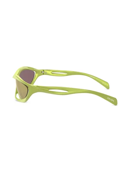 Slnečné okuliare Prada Eyewear zelená