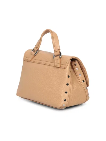 Torebka Zanellato skórzana elegancka brązowa
