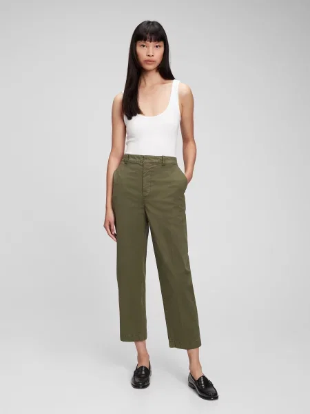Pantaloni chino Gap verde