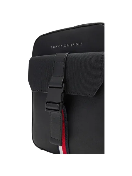 Geantă crossbody Tommy Hilfiger negru