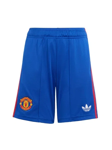ADIDAS PERFORMANCE Παντελόνι φόρμας Manchester United μπλε ρουά / χρυσοκίτρινο / κόκκινο λευκό