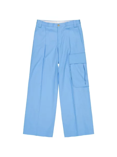 Pantaloni cargo Walter Van Beirendonck albastru