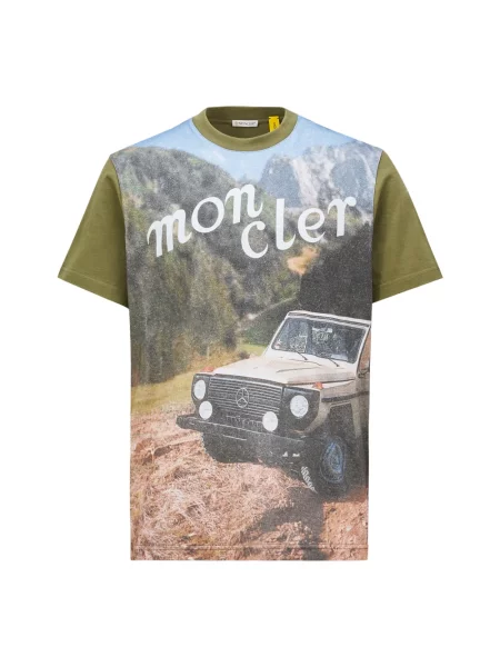 Koszulka Moncler z nadrukiem