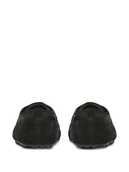 Sneakerși Balmain din piele de căprioară negru